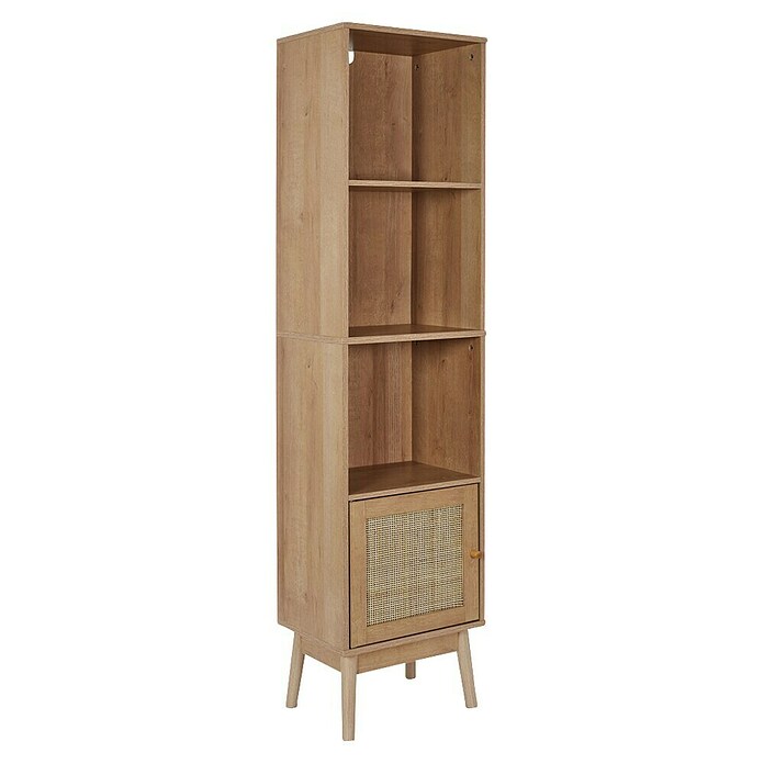 Home Deco Factory Bali Conjunto mueble de salón (3 pzs., Marrón, Con ratán trenzado) | BAUHAUS