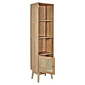 Home Deco Factory Bali Librería (L x An x Al: 30 x 40 x 160 cm, Marrón, Con ratán trenzado) | BAUHAUS