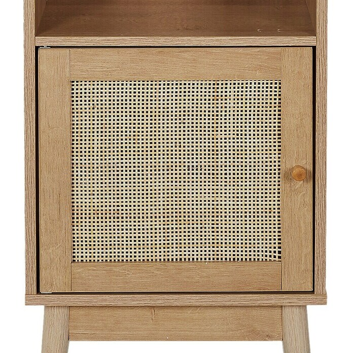 Home Deco Factory Bali Conjunto mueble de salón (3 pzs., Marrón, Con ratán trenzado) | BAUHAUS