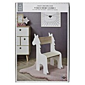 Home Deco Kids Silla Unicornio (Blanco/Madera, Específico para: Niños pequeños) | BAUHAUS