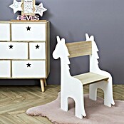 Home Deco Kids Silla Unicornio (Blanco/Madera, Específico para: Niños pequeños) | BAUHAUS