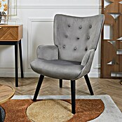 Home Deco Factory Giulia Sillón (L x An x Al: 75 x 68 x 96 cm, Gris) | BAUHAUS