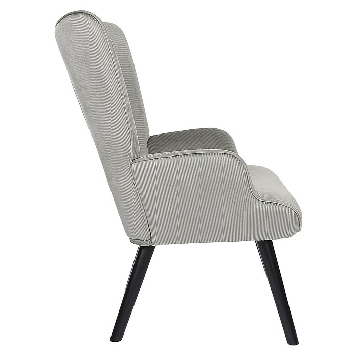 Home Deco Factory Giulia Sillón (L x An x Al: 75 x 68 x 96 cm, Gris) | BAUHAUS