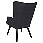 Home Deco Factory Giulia Sillón (L x An x Al: 75 x 68 x 96 cm, Negro) | BAUHAUS