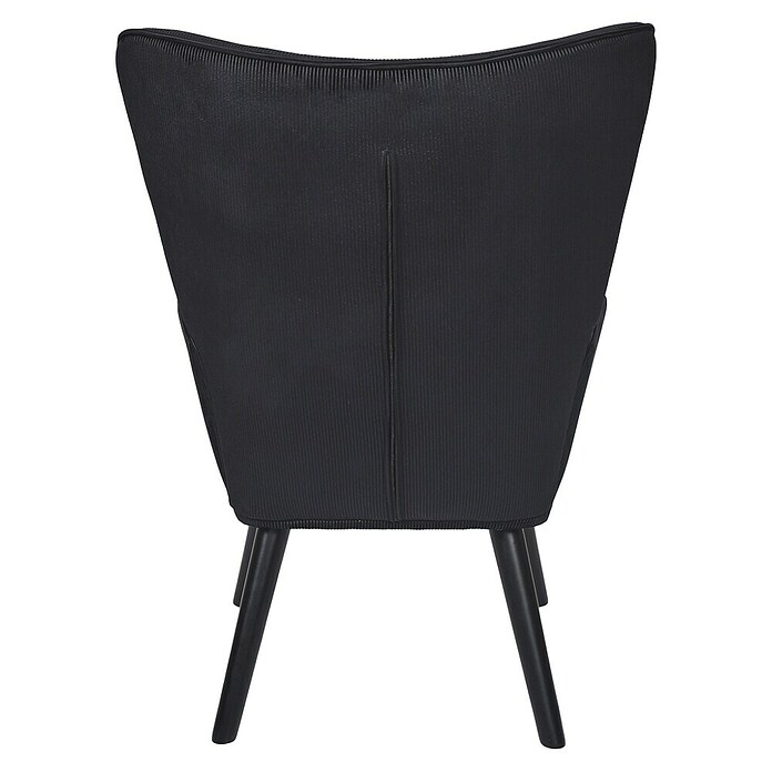 Home Deco Factory Giulia Sillón (L x An x Al: 75 x 68 x 96 cm, Negro) | BAUHAUS