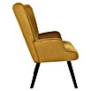Home Deco Factory Giulia Sillón (L x An x Al: 75 x 68 x 96 cm, Mostaza) | BAUHAUS