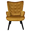 Home Deco Factory Giulia Sillón (L x An x Al: 75 x 68 x 96 cm, Mostaza) | BAUHAUS