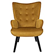 Home Deco Factory Giulia Sillón (L x An x Al: 75 x 68 x 96 cm, Mostaza) | BAUHAUS