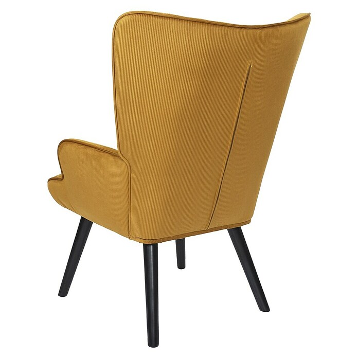 Home Deco Factory Giulia Sillón (L x An x Al: 75 x 68 x 96 cm, Mostaza) | BAUHAUS