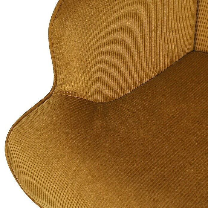 Home Deco Factory Giulia Sillón (L x An x Al: 75 x 68 x 96 cm, Mostaza) | BAUHAUS