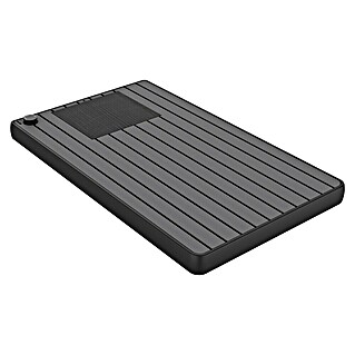 Steinbach Bodenelement (Passend für: Outdoor- und Solarduschen, L x B x H: 101 x 62 x 7 cm, Anthrazit)