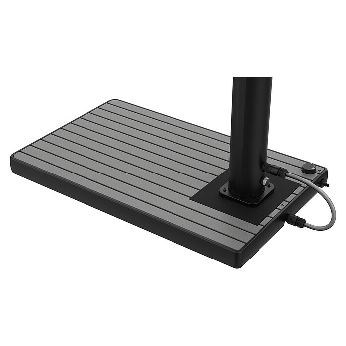 Steinbach Bodenelement (Passend für: Outdoor- und Solarduschen, L x B x H: 101 x 62 x 7 cm, Anthrazit) | BAUHAUS