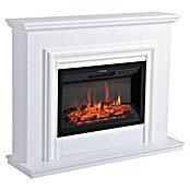 Focalpoint Chimenea eléctrica Amersham (2.000 W, Blanco, 33 x 114 x 88,6 cm) | BAUHAUS