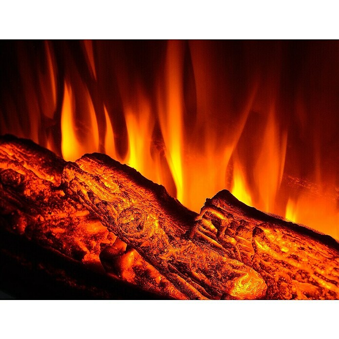 Focalpoint Chimenea eléctrica Amersham (2.000 W, Blanco, 33 x 114 x 88,6 cm) | BAUHAUS