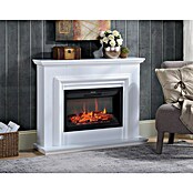 Focalpoint Chimenea eléctrica Amersham (2.000 W, Blanco, 33 x 114 x 88,6 cm) | BAUHAUS