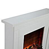 Focalpoint Chimenea eléctrica Atherstone Brick (2.000 W, Blanco, 24 x 100 x 80 cm) | BAUHAUS