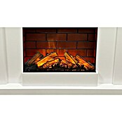 Focalpoint Chimenea eléctrica Atherstone Brick (2.000 W, Blanco, 24 x 100 x 80 cm) | BAUHAUS
