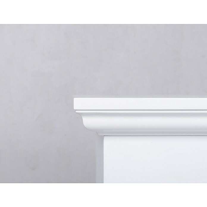 Focalpoint Chimenea eléctrica Amersham (2.000 W, Blanco, 33 x 114 x 88,6 cm) | BAUHAUS