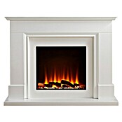 Focalpoint Chimenea eléctrica Kendal (2.000 W, Blanco, 38 x 125 x 99 cm) | BAUHAUS