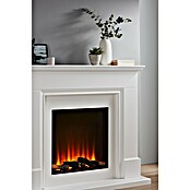 Focalpoint Chimenea eléctrica Kendal (2.000 W, Blanco, 38 x 125 x 99 cm) | BAUHAUS