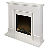 Focalpoint Chimenea eléctrica Kendal (2.000 W, Blanco, 38 x 125 x 99 cm) | BAUHAUS