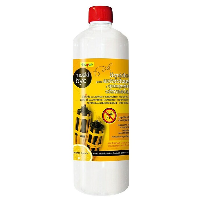 Flower Repelente de mosquitos Líquido para antorchas (1 l)
