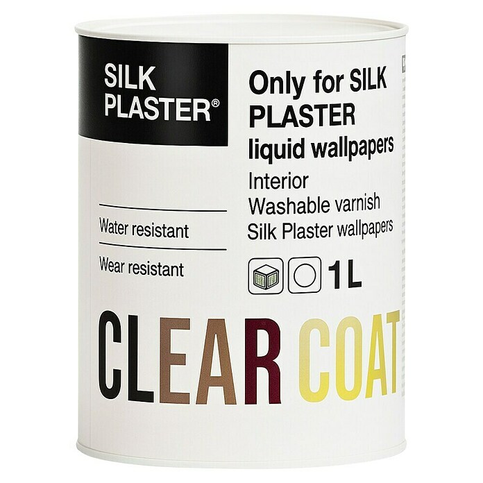 Silk Plaster Barniz lavable Clear Coat (1 l, Transparente) | BAUHAUS