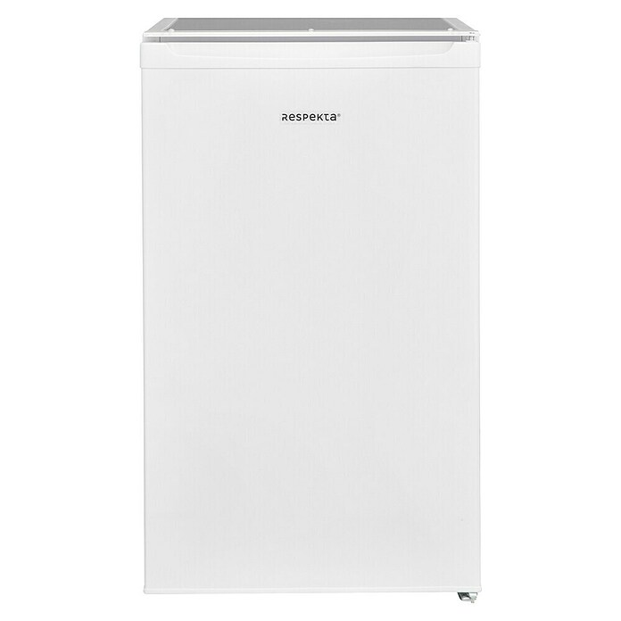 Respekta Miniküche Pantry MK100WC (100 cm, Mit Glaskeramikkochfeld + Kühlschrank, Weiß)