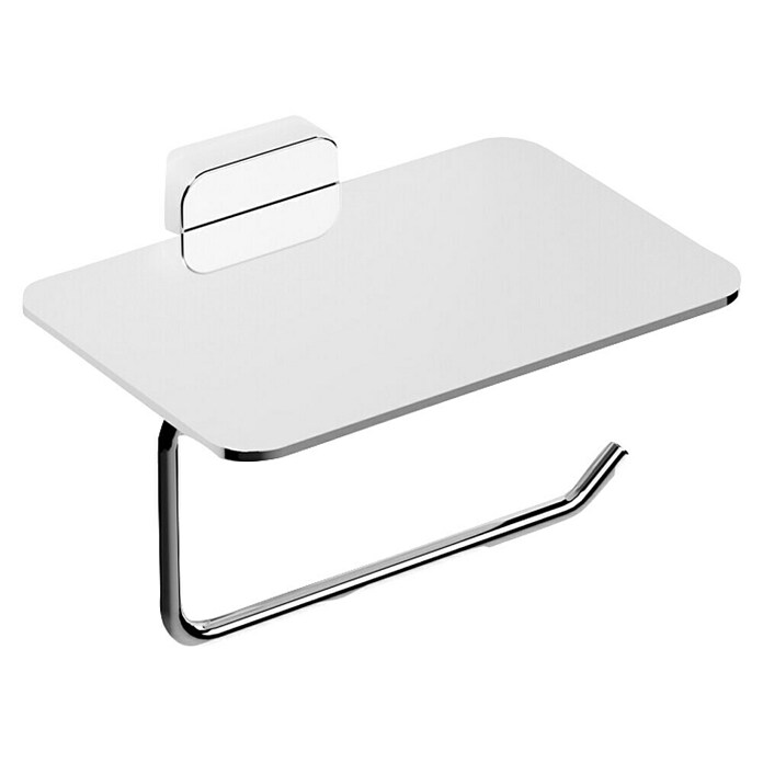 Camargue Portarrollos Cervino (Cromo, Con tapa) | BAUHAUS