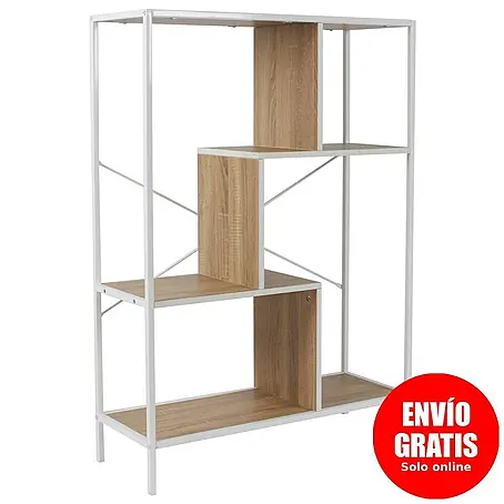 Home Deco Factory Edison Estantería metálica