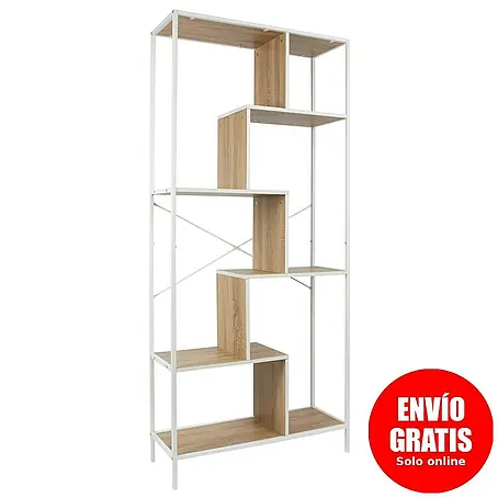 Home Deco Factory Edison Estantería metálica