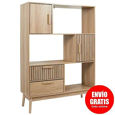 Home Deco Factory Klaus Estantería de madera