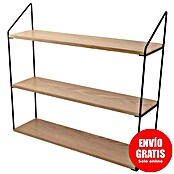 Estante de pared (L x An x Al: 15 x 60 x 54 cm, Carga límite balda: 15 kg) | BAUHAUS