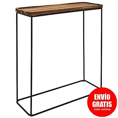 Home Deco Factory  Mesa auxiliar Acacia