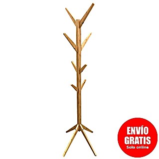 Home Deco Factory Perchero de pie (Altura: 177,5 cm, Número de ganchos: 8 ud., Beige)