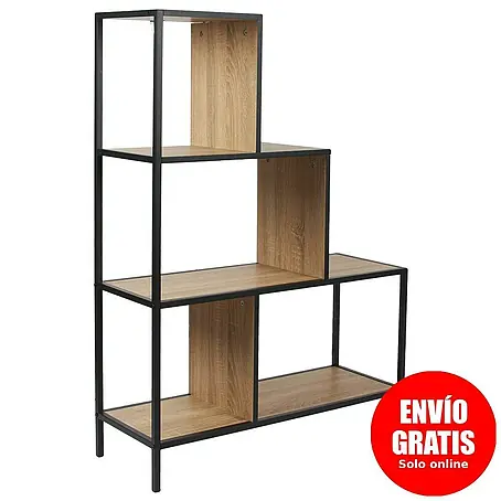 Home Deco Factory Edison Estantería metálica