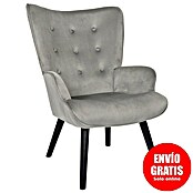 Home Deco Factory Giulia Sillón (L x An x Al: 75 x 68 x 96 cm, Gris) | BAUHAUS