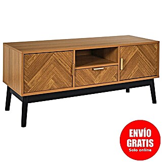 Home Deco Factory Felix Mueble para TV (L x An x Al: 40 x 110 x 48 cm, MDF, Acabado en espiga)