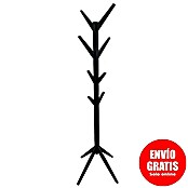 Home Deco Factory Perchero de pie (Altura: 177,5 cm, Número de ganchos: 8 ud., Negro) | BAUHAUS