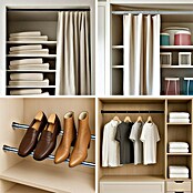 Barra metálica extensible multiusos (Blanco, Longitud barra de cortina: 140 cm - 250 cm, Diámetro: 28 mm) | BAUHAUS