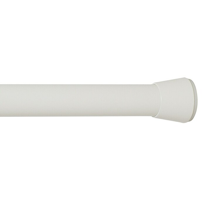 Barra metálica extensible multiusos (Blanco, Longitud barra de cortina: 140 cm - 250 cm, Diámetro: 28 mm) | BAUHAUS