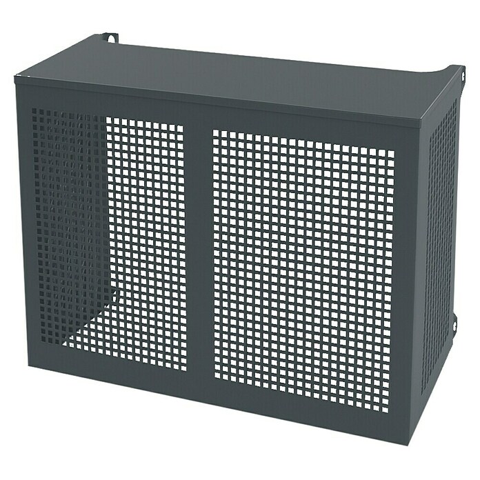 ZimaKlima Protector para unidad exterior (Ancho: 110 cm, Largo: 55 cm, Altura: 95 cm, Metal, Gris) | BAUHAUS