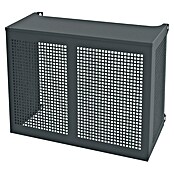 ZimaKlima Protector para unidad exterior (Ancho: 110 cm, Largo: 55 cm, Altura: 95 cm, Metal, Gris) | BAUHAUS