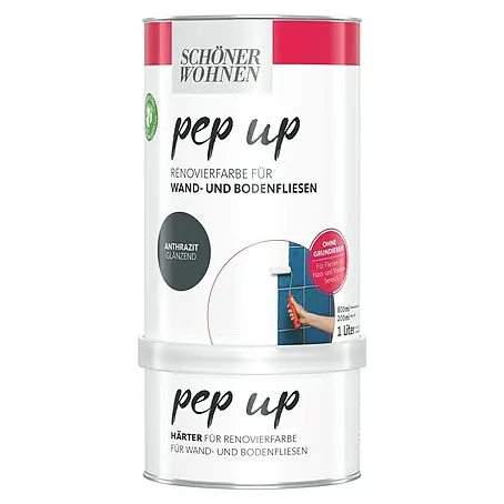 SCHÖNER WOHNEN-Farbe Pep up Renovierfarbe für Wand- & Bodenfliesen