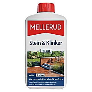 Mellerud Stein- & Fliesenpflege Stein- & Klinker Pflegeöl (1 l, Flasche mit kindergesichertem Verschluss)