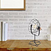 Tween Light Vinto Lámpara de sobremesa (40 W, Negro/Marrón, Altura: 45 cm)