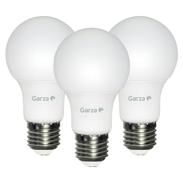 Garza Pack bombillas LED (E27, No regulable, Blanco cálido, 1.520 lm, 15 W, 3 ud.) | BAUHAUS