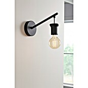Eglo Capoliverie Aplique de pared (Negro, E27) | BAUHAUS