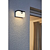 Eglo Aplique solar LED para exterior Croara (8 W, Plástico, Blanco cálido, Negro) | BAUHAUS