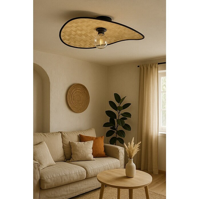 Eglo Plafón Marywell (40 W, L x An x Al: 50 x 34,5 x 16,5 cm, E27) | BAUHAUS